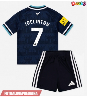 Lacne Dětský Futbalové dres Newcastle United Joelinton #7 2026-27 Krátky Rukáv - Preč (+ trenírky)